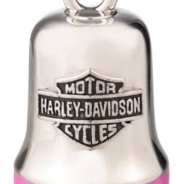 RB B&S W STRIPE BELL - SLV/PINK
