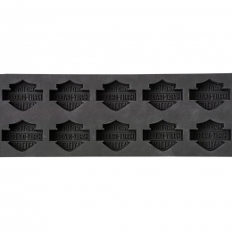 H-D Bar & Shield Silicone Ice Cube Tray