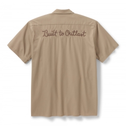 SHIRT-WOVEN,DICKIES,BUILT OUTLAST,TAN