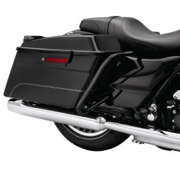 REAR SADDLEBAG GUARD, GLOSS BL