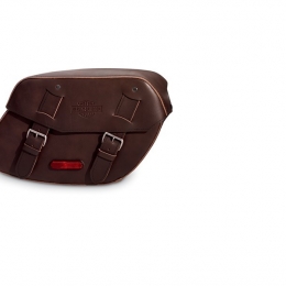 SADDLEBAG KIT, BROWN (DYNA)