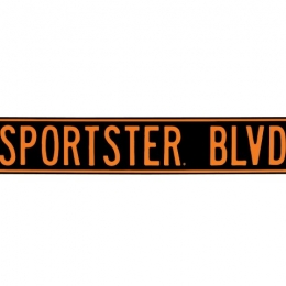 HD SPORTSTER BLVD STREET SIGN