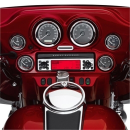 RADIO FACEPLATE, BRUSHED ALUM