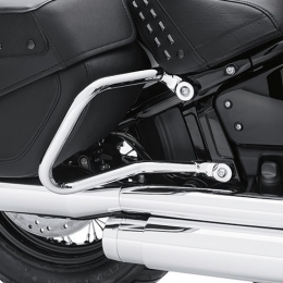 SADDLEBAG GUARDS, CHROME