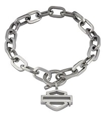 STAINLESS STEEL B&S LARGE CHAIN BRACELET