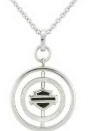 CIRLE SPINNER NECKLACE